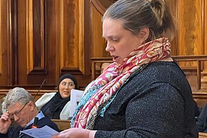 Cllr Naylor Addressing Bradford Council